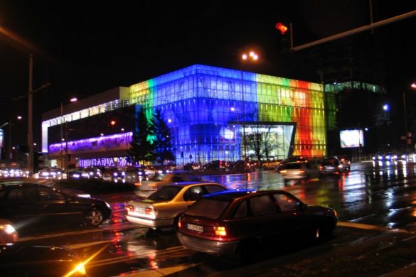 BULGARIA MALL - outdoor artistic lighting