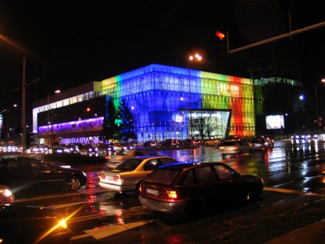 BULGARIA MALL - outdoor artistic lighting