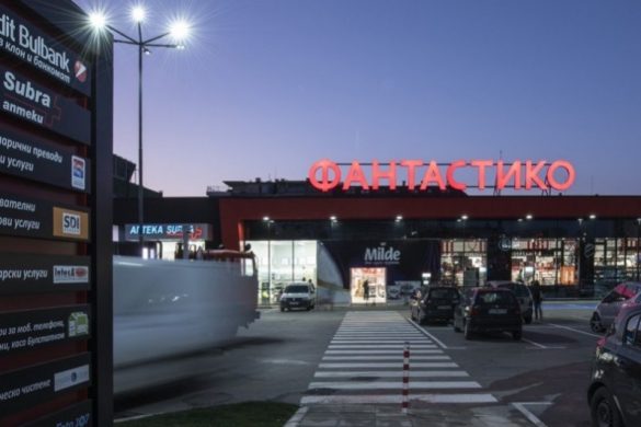 Последно поколение LED осветителни тела и системи за супермаркет „Фантастико“ в кв. Младост 1