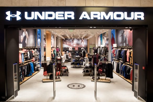 Lighting design for UNDER ARMOR stores