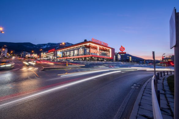 Intelligent lighting system from Bronlight for Fantastico Shop in Dragalevtsi, Cherni Vrah Blvd.
