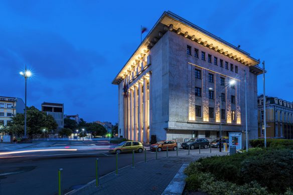 Design and delivery of facade and outdoor lighting for the building of the Municipality of Burgas