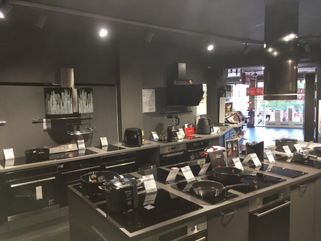 Lighting renovation of the TEHNOMIX store